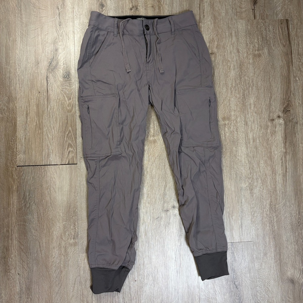 prAna Womens Sky Canyon Jogger Size 0 Gray Active Hiking Climbing Pants